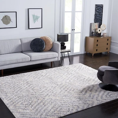SAFAVIEH Berber Ellie Tapis Géométrique Shag