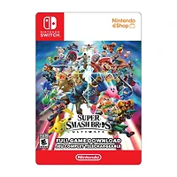 Nintendo Switch Super Smash Bros Ultimate $79.99 (Code Numérique)