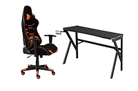 Alaina Gaming Set, Orange/Black