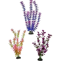 Penn Plax  Multi-Pack Colourful Assorted Aquaplants