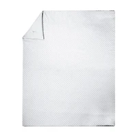 BH&G 3PC COMFORTER SET KING ARCTIC WHITE, 1 comforter 2 sham
