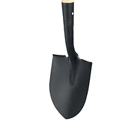 Expert Gardener Hardwood D-Handle Compact Shovel, Ideal for digging
