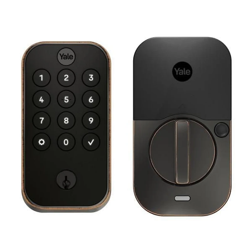 YALE ASSURE LOCK 2 WI-FI KEYPAD OIL RUBBED BRONZE