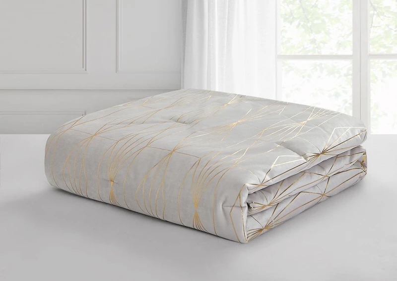 Beco Home Gatsby 3 Piece Reversible Comforter Set