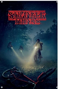 Netflix Stranger Things - Bikes Wall Poster, 22.375" x 34"