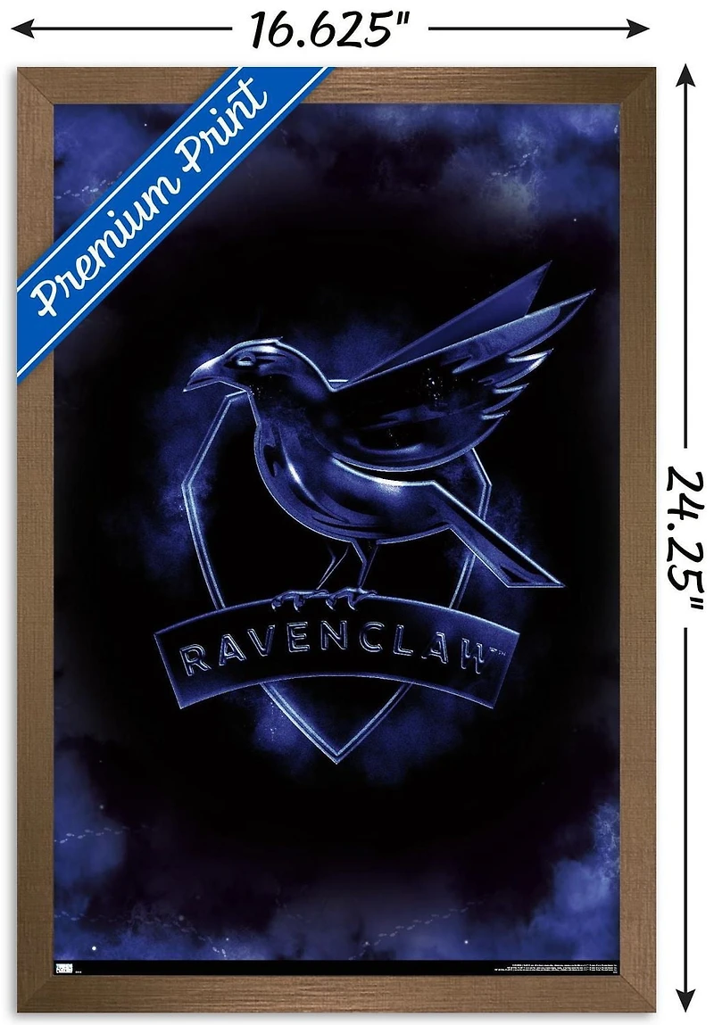 Harry Potter - Ravenclaw Crest Magic Wall Poster, 22.375" x 34"