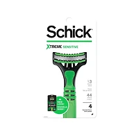 Rasoirs jetables pour hommes Schick Xtreme 3 pour peau sensible 4 rasoirs