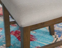 Chaise d'appoint Padilla, Marron (Lot de 2)