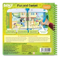 LeapFrog LeapStart® Preschool (Level 1) Bluey Fun and Games Livre éducatif - Version anglaise 2-5 Ans