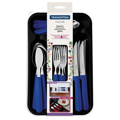 Tramontina Tulum 25pc Cutlery Set