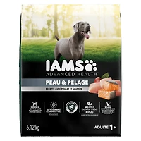 Iams Advanced Health Peau et Pelage Poulet et Saumon Adulte Nourriture Sèche pour Chiens 10kg