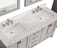 DROP Bath and Kitchen DR091061 Undermount Bathroom Sink