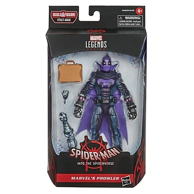Hasbro Marvel Legends Series, Spider-Man : Dans le Spider-Verse, figurine de collection Marvel's Prowler de 15 cm, pour enfants, dès 4 ans