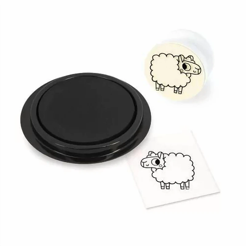 Janod - Farm Stampinoo 5 tampons pour enfants - Loisirs créatifs pour enfants de 18 mois et plus