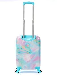 JUSTICE™ GIRLS GO WITH THE FLOW 20" HARD SHELL ROLLING LUGGAGE