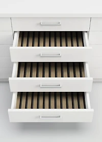 Roommates Studio Cream Oak Slat Peel and Stick Wallpaper 30.75 Sq. ft