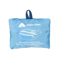 Pack de taille unisexe Ozark Trail Packable, Polyester, Adulte, Adolescents