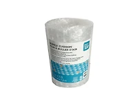 Pen + Gear Bubble Cushion Roll, 12 in x 25 ft, Small Bubbles, Clear, Perforated, 12 in x 25 ft