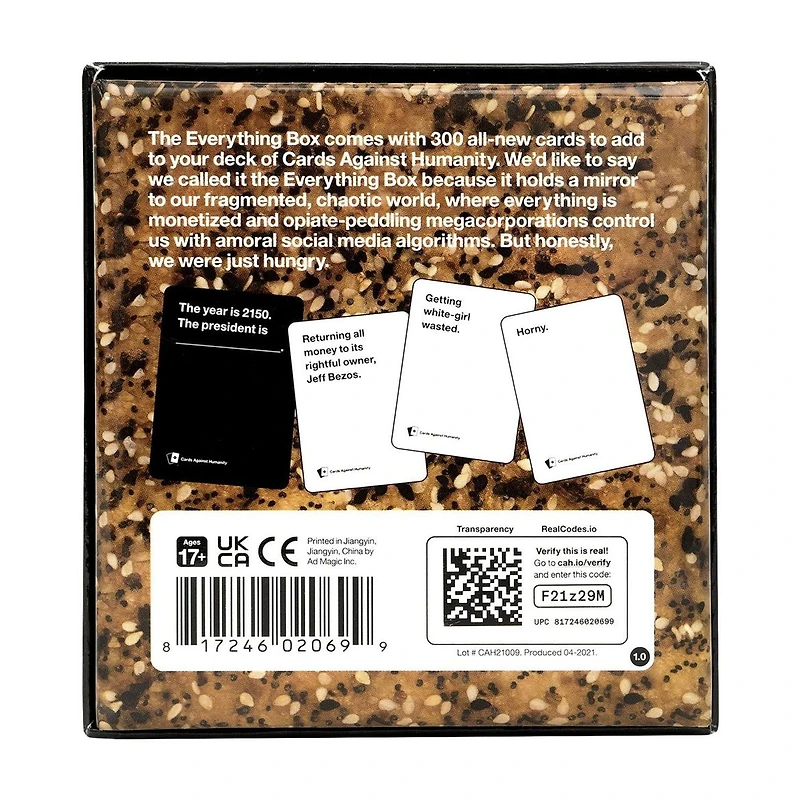 Cards Against Humanity Everything Box, Card Game