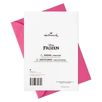 Carte de fête  Hallmark pour fille (Bracelet à breloques Elsa La Reine des neiges)