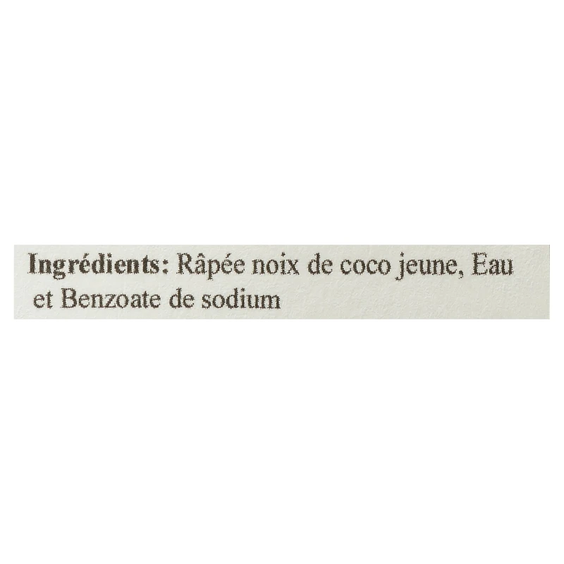Jeune Noix De Coco Rapee