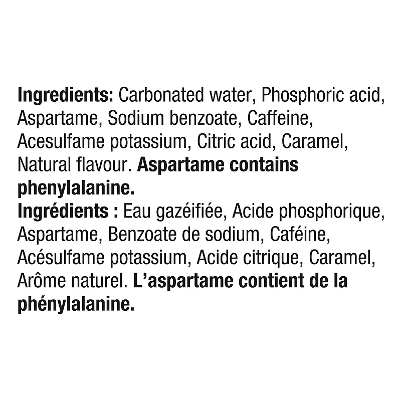 Pepsi Diète Cola 1 L, Bouteille 1 L