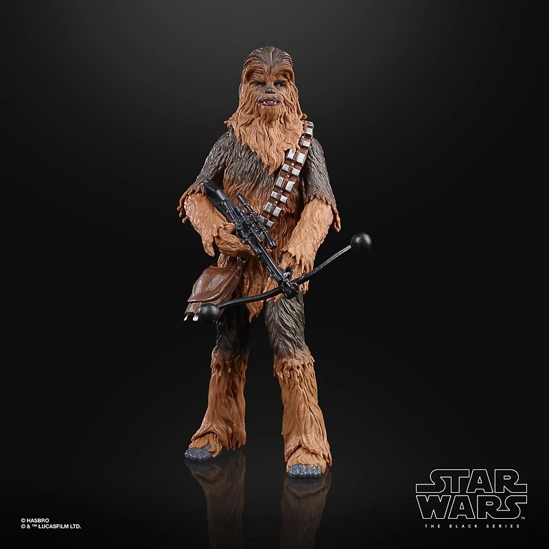 Star Wars The Black Series, figurine articulée Chewbacca de 15 cm de Star Wars : L'Empire contre-attaque 40e anniversaire, à partir de 4 ans