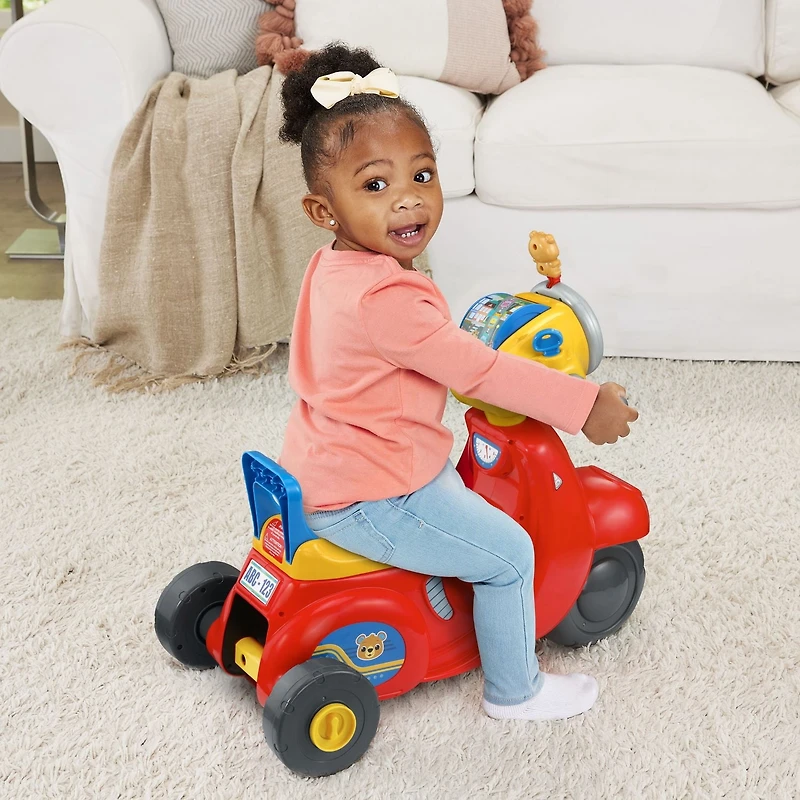 VTech® 2-in-1 Map & Go Scooter™ Transforming Ride-On Toddler Scooter - English Version