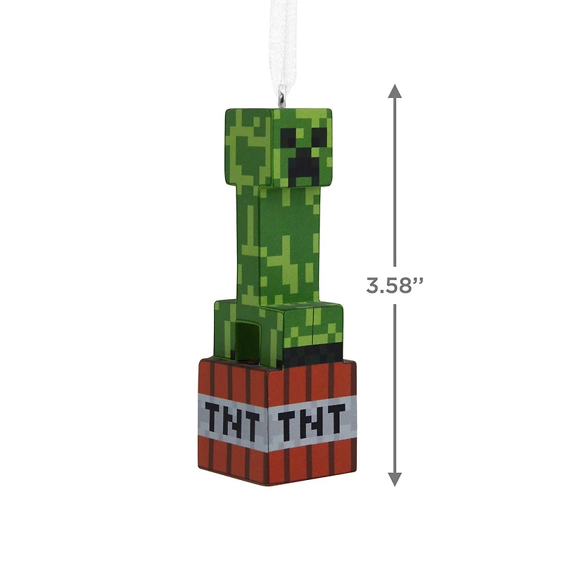 Hallmark Christmas Ornament (Minecraft Creeper on TNT)