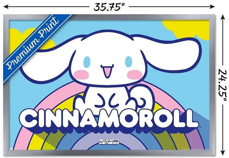 Hello Kitty and Friends: 22 Over The Rainbow - Cinnamoroll Wall Poster