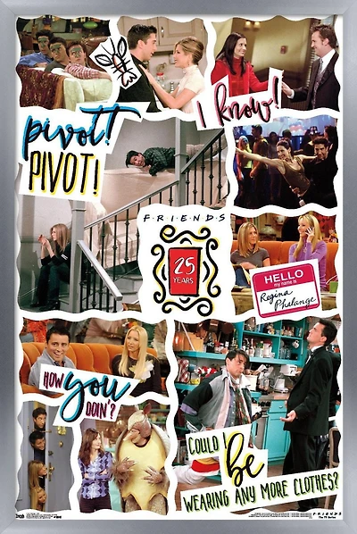Friends - 25th Wall Poster, 22.375" x 34"