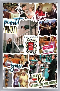 Friends - 25th Wall Poster, 22.375" x 34"