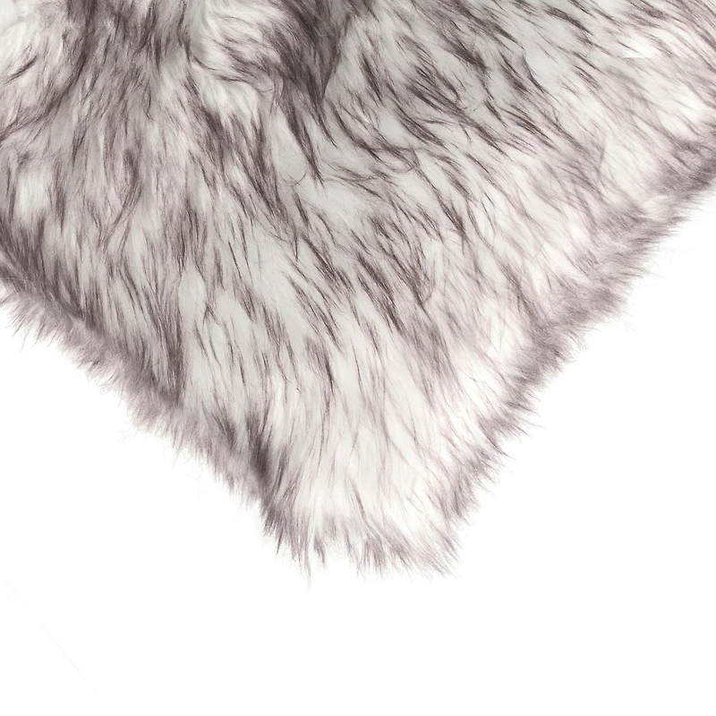 COUSSIN EN FAUSSE FOURRURE BELTON 18"X18" 2 PQT