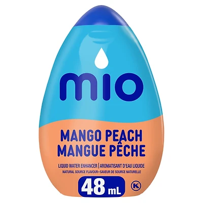 mio Mango Peach Liquid Water Enhancer, 48 mL Bottle, MIO MANGO PEACH 48ML