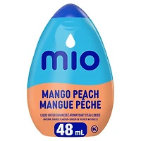 mio Mango Peach Liquid Water Enhancer, 48 mL Bottle, MIO MANGO PEACH 48ML