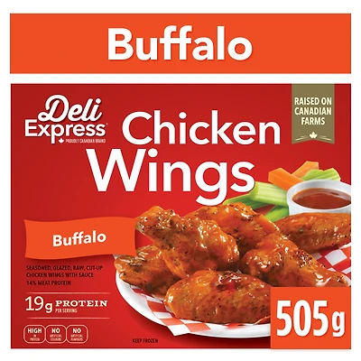 Deli Express Buffalo Chicken Wings, 505 g
