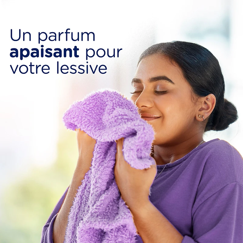 Perles rehausse-parfum pour lessive Downy Infusions, CALM, Lavande apaisante et gousse de vanille