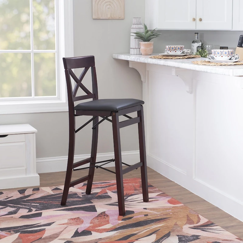 Bronson X Back Folding Bar Stool