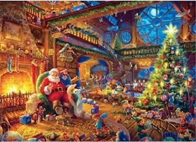 Ceaco: Thomas Kinkade - Santa's Workshop Jigsaw Puzzle (1000 pc)