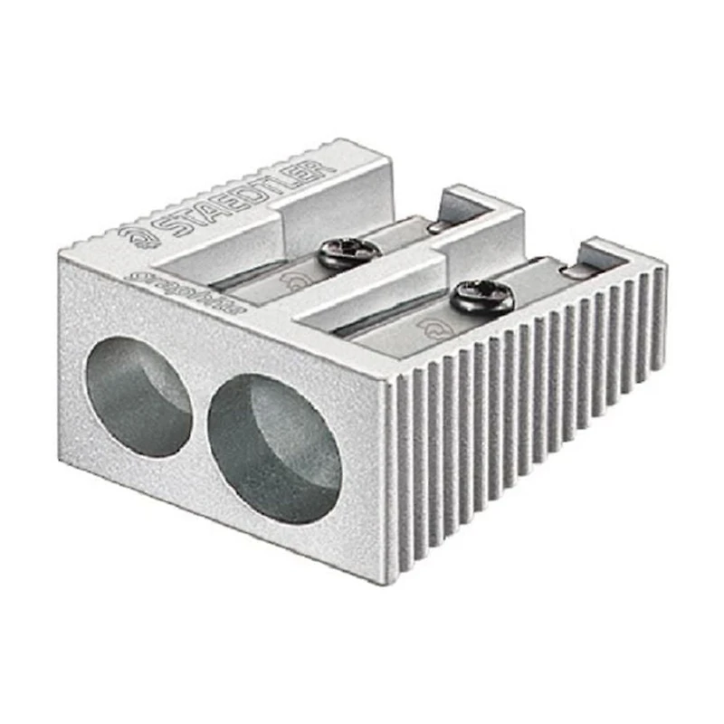 Staedtler Metal manuel Sharpener with 2 Holes 1piece
