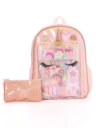 School Yard Vibes Magical Dreamer Unicorn Backpack Set, School Yard Vibes Magical Dreamer Unicorn Backpack Set