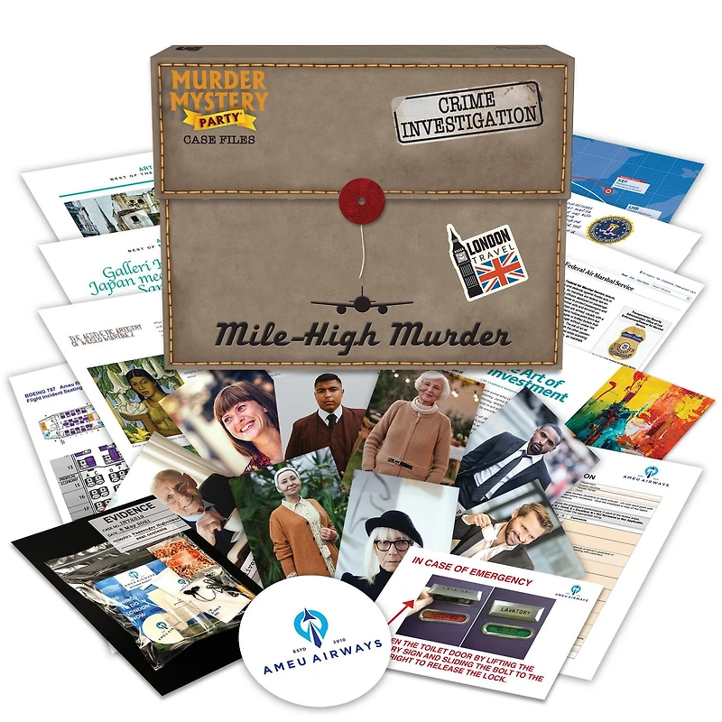 Mile High Murder Case File Game