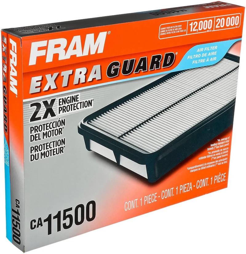 CA11500 Filtre à air FRAM® Extra Guard 20000 km filtre
