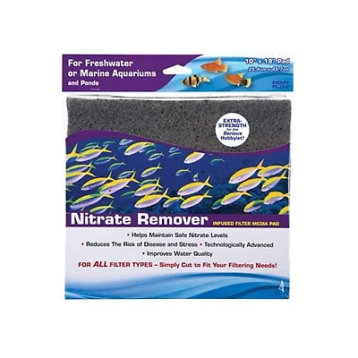 Tampon éliminateur de nitrate à découper