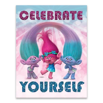 Artissimo Designs Celebrate Yourself Printed Canvas - 6.5W x 8.5H x .5D