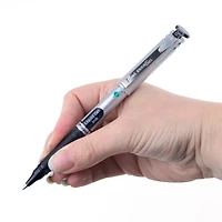 EnerGel Liquid Gel Pen, (0.7mm) Metal Tip, Capped, Black Ink