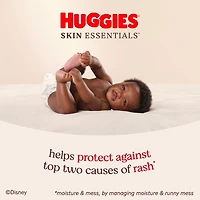 Huggies Skin Essentials Baby Diapers, Sizes: N-6