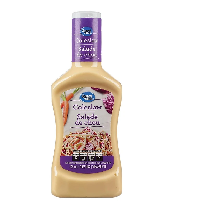 Great Value Coleslaw Dressing, 475 mL
