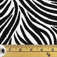 Fabric Creations Black and White Zebra Stripes  Fat Quarter Pre-Cut Fabric - 18" x 21" / 45cm x 53cm, 18" x 21" / 45cm x 53cm