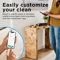 Shark Matrix Robot Vacuum, Carpets & Hard Floors, Precision Home Mapping, Perfect for Pet Hair, Wi-Fi, RV2300CA
